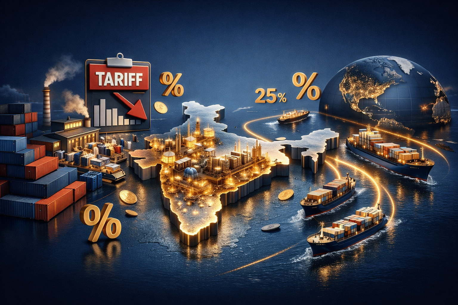 Tariffs vs. the Indian exporter