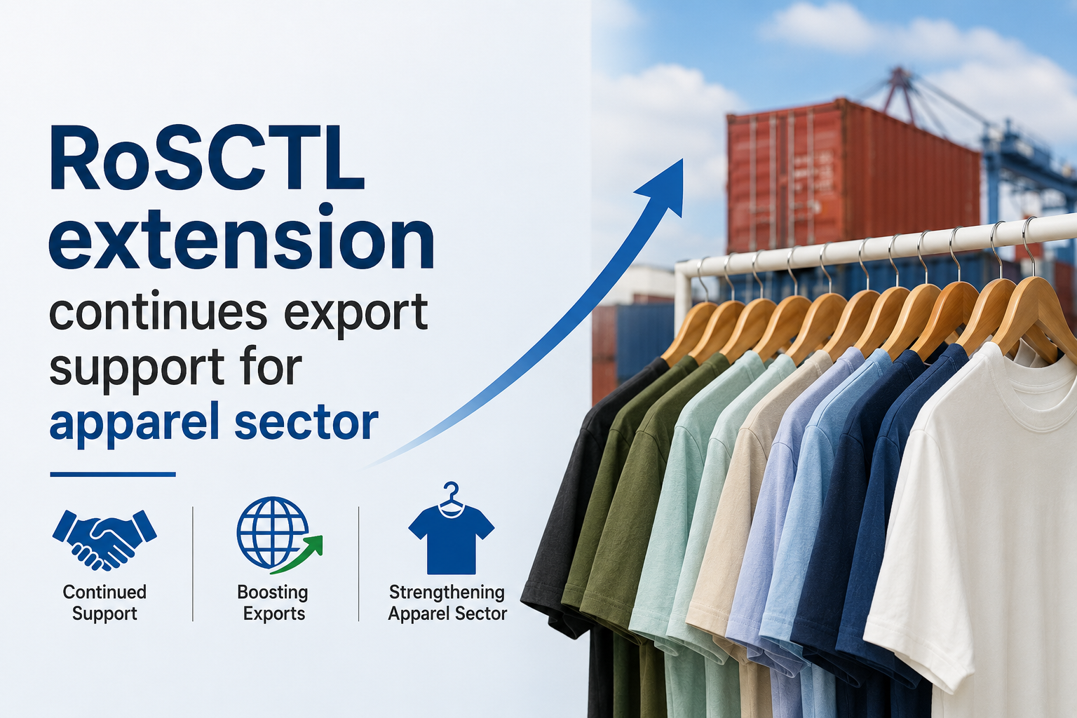 RoSCTL Extension Continues Export Support for Apparel Sector